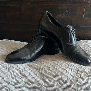 Florsheim Black Oxford Leather Shoes